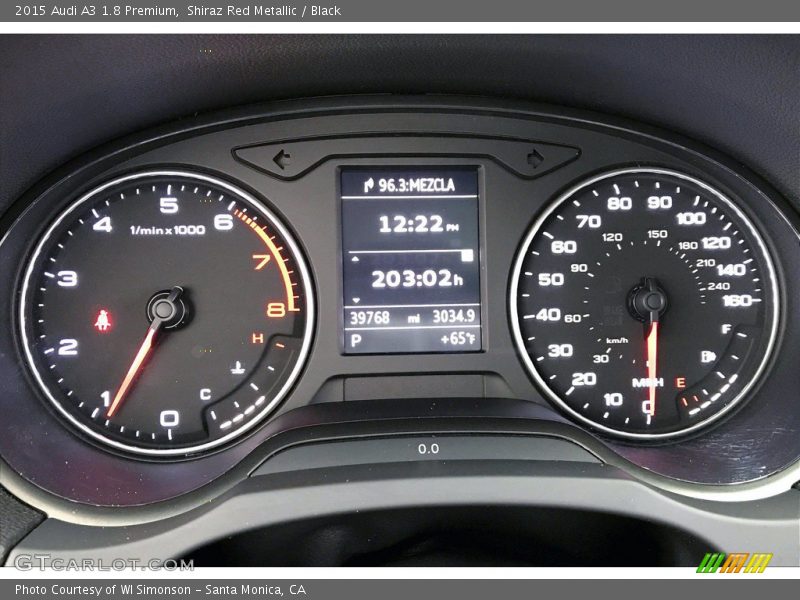  2015 A3 1.8 Premium 1.8 Premium Gauges