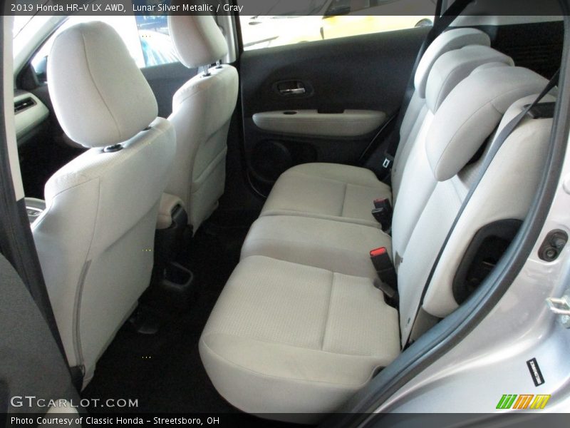 Lunar Silver Metallic / Gray 2019 Honda HR-V LX AWD
