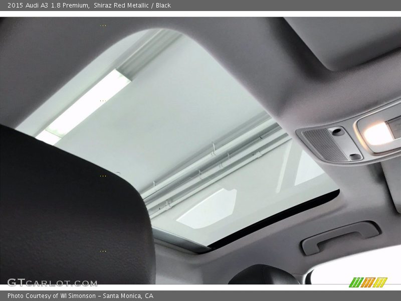 Shiraz Red Metallic / Black 2015 Audi A3 1.8 Premium