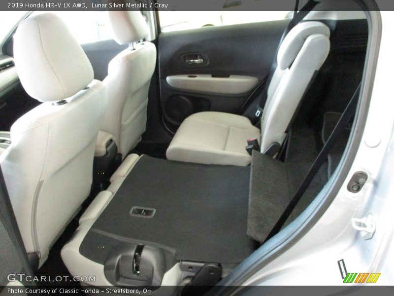 Lunar Silver Metallic / Gray 2019 Honda HR-V LX AWD