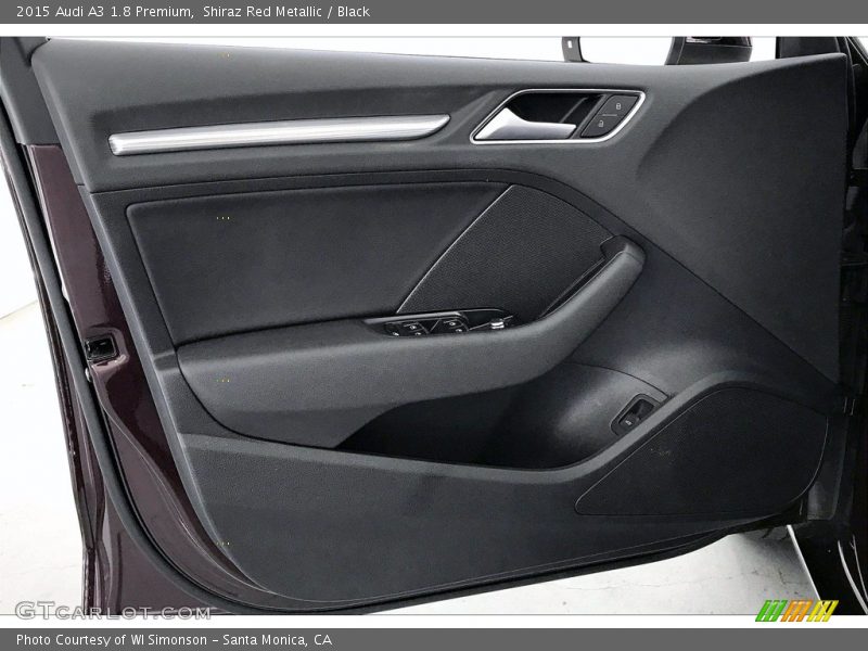 Shiraz Red Metallic / Black 2015 Audi A3 1.8 Premium