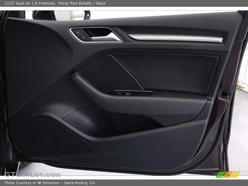 Shiraz Red Metallic / Black 2015 Audi A3 1.8 Premium