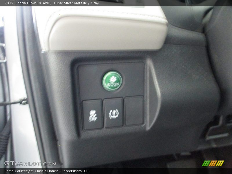 Lunar Silver Metallic / Gray 2019 Honda HR-V LX AWD