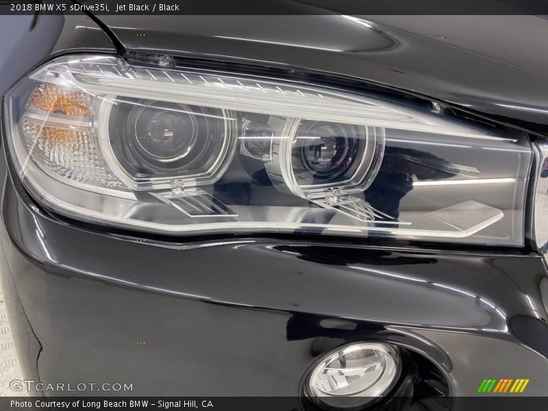 Jet Black / Black 2018 BMW X5 sDrive35i