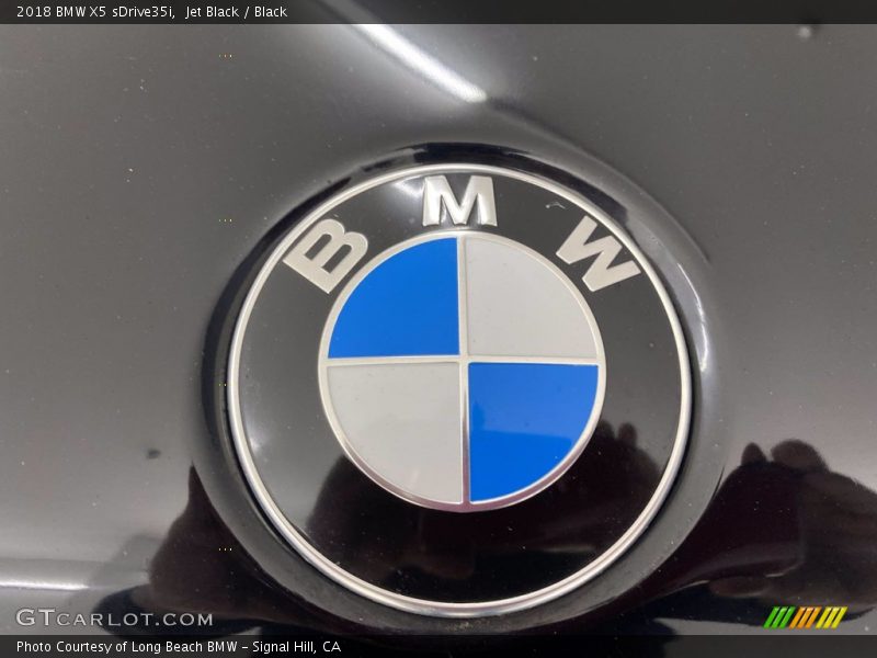 Jet Black / Black 2018 BMW X5 sDrive35i