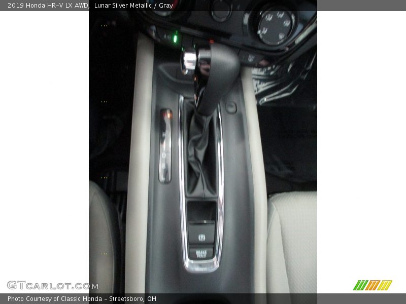 Lunar Silver Metallic / Gray 2019 Honda HR-V LX AWD