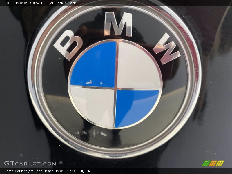 Jet Black / Black 2018 BMW X5 sDrive35i