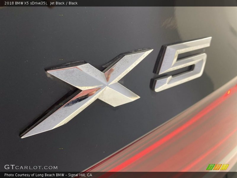 Jet Black / Black 2018 BMW X5 sDrive35i