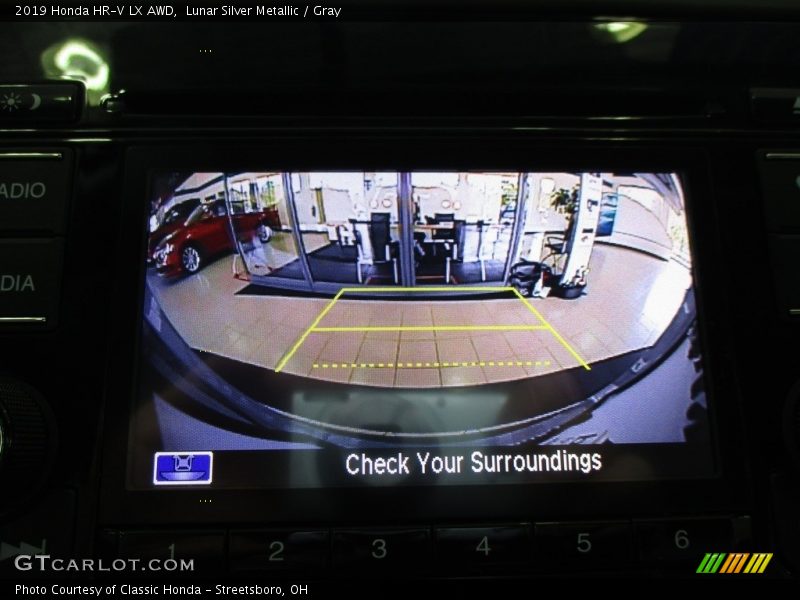 Lunar Silver Metallic / Gray 2019 Honda HR-V LX AWD