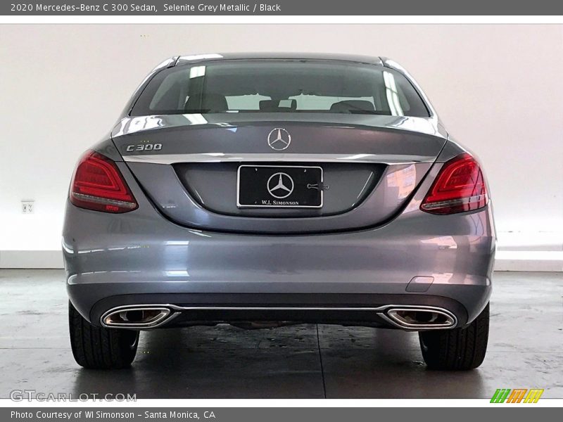 Selenite Grey Metallic / Black 2020 Mercedes-Benz C 300 Sedan