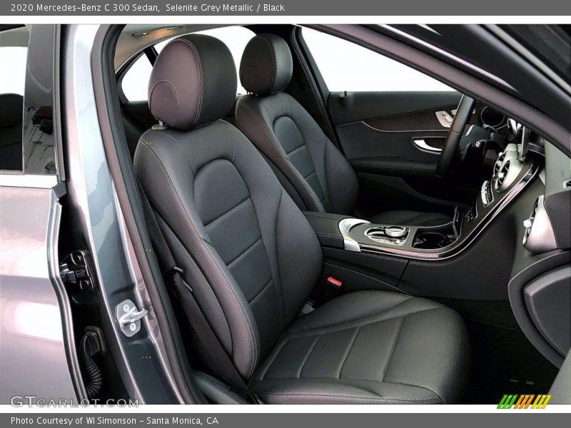 Selenite Grey Metallic / Black 2020 Mercedes-Benz C 300 Sedan