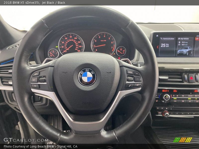 Jet Black / Black 2018 BMW X5 sDrive35i