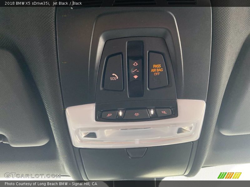 Jet Black / Black 2018 BMW X5 sDrive35i