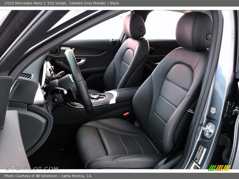 Selenite Grey Metallic / Black 2020 Mercedes-Benz C 300 Sedan