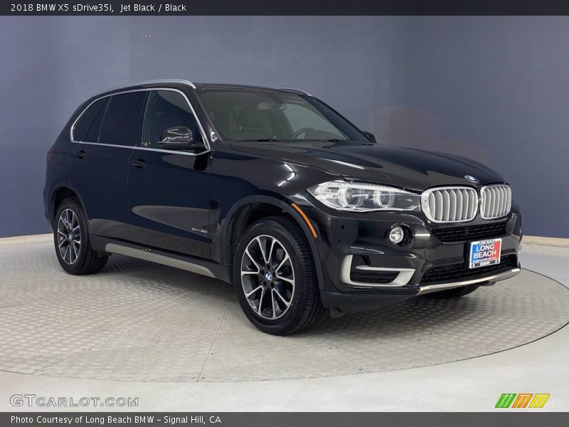 Jet Black / Black 2018 BMW X5 sDrive35i