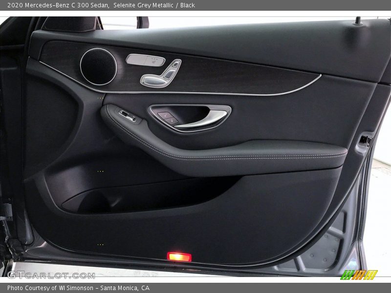 Selenite Grey Metallic / Black 2020 Mercedes-Benz C 300 Sedan