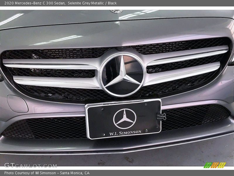 Selenite Grey Metallic / Black 2020 Mercedes-Benz C 300 Sedan