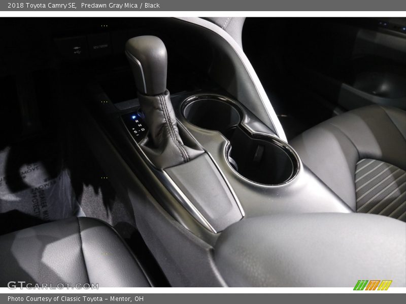 Predawn Gray Mica / Black 2018 Toyota Camry SE