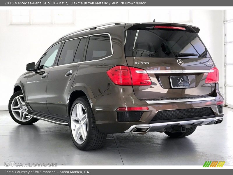 Dakota Brown Metallic / Auburn Brown/Black 2016 Mercedes-Benz GL 550 4Matic