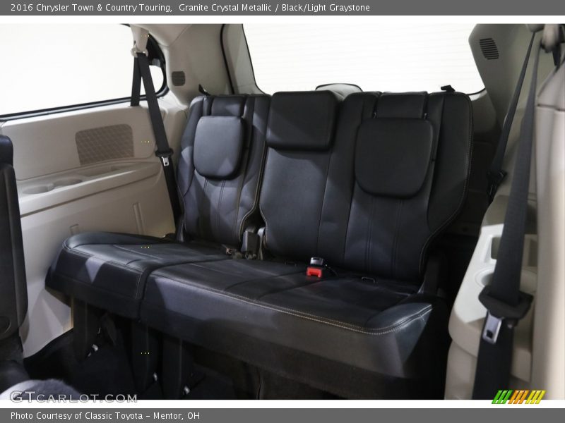 Granite Crystal Metallic / Black/Light Graystone 2016 Chrysler Town & Country Touring