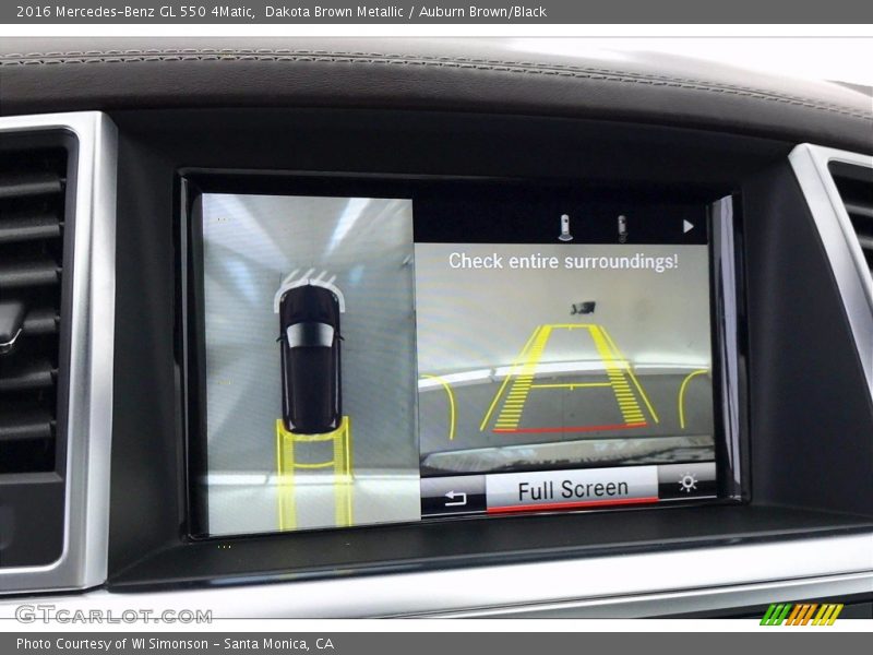 Dakota Brown Metallic / Auburn Brown/Black 2016 Mercedes-Benz GL 550 4Matic