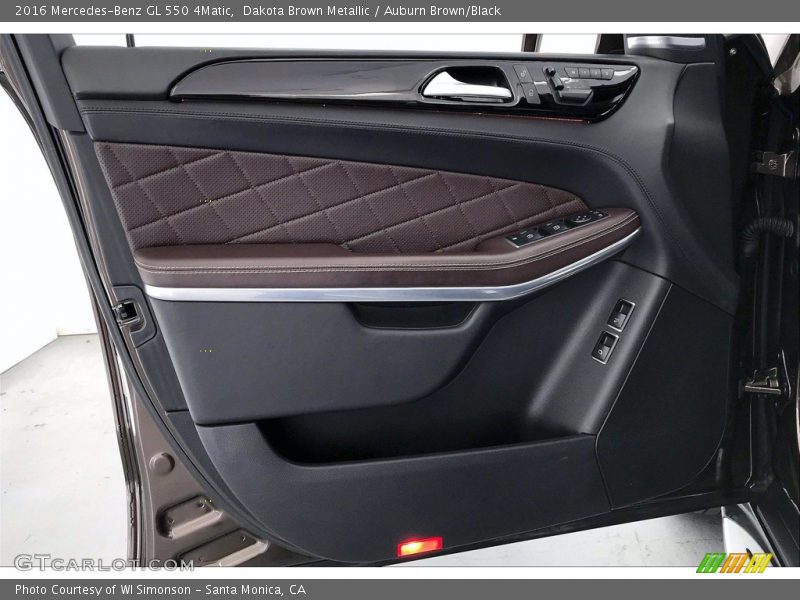 Dakota Brown Metallic / Auburn Brown/Black 2016 Mercedes-Benz GL 550 4Matic