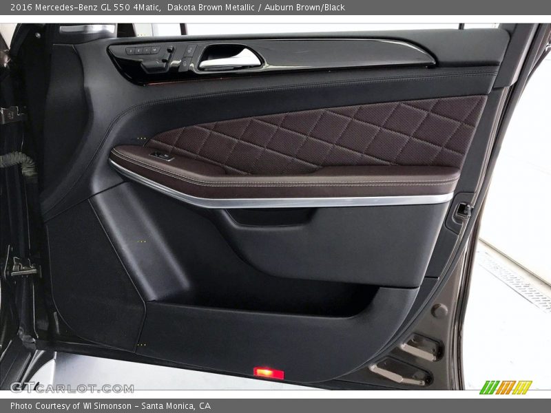Dakota Brown Metallic / Auburn Brown/Black 2016 Mercedes-Benz GL 550 4Matic
