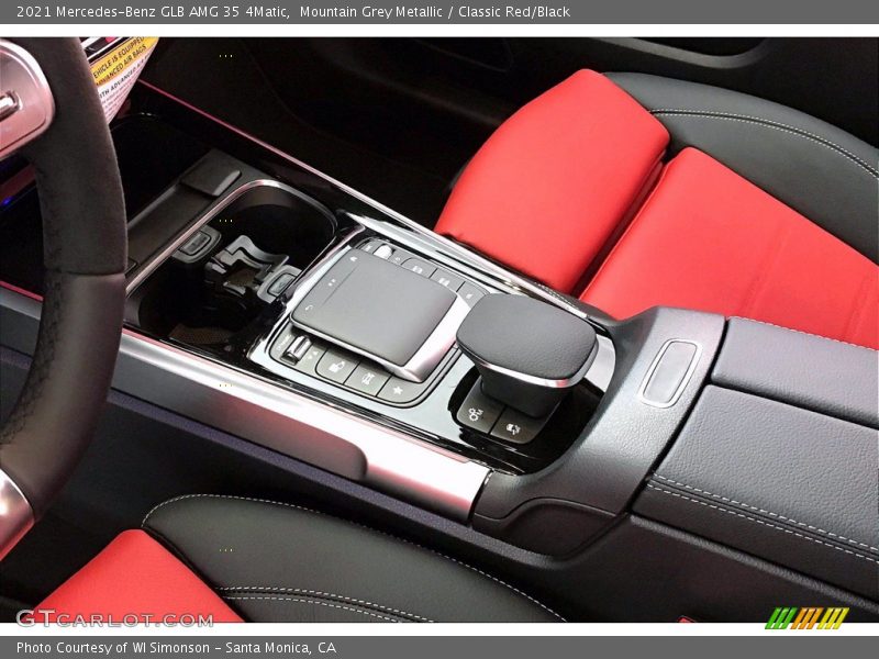 Mountain Grey Metallic / Classic Red/Black 2021 Mercedes-Benz GLB AMG 35 4Matic