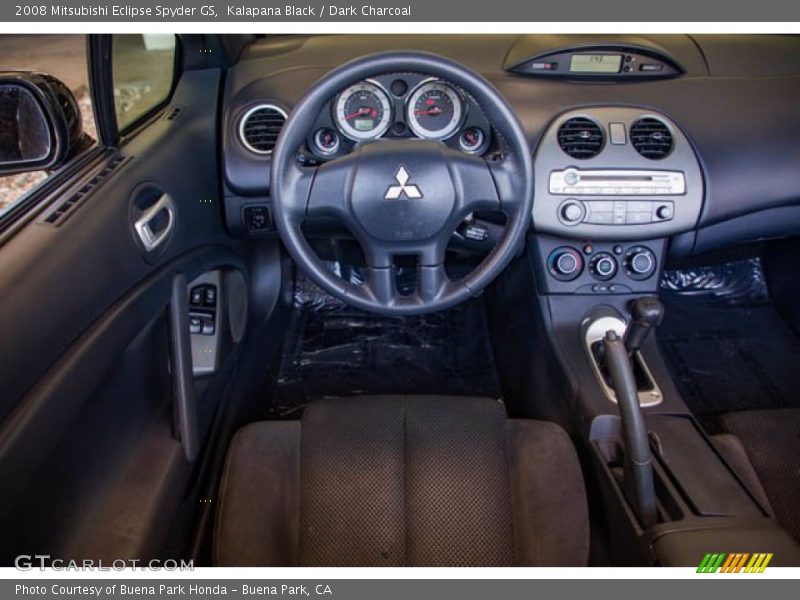Kalapana Black / Dark Charcoal 2008 Mitsubishi Eclipse Spyder GS