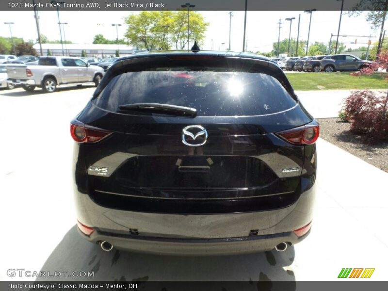 Jet Black Mica / Black 2021 Mazda CX-5 Touring AWD