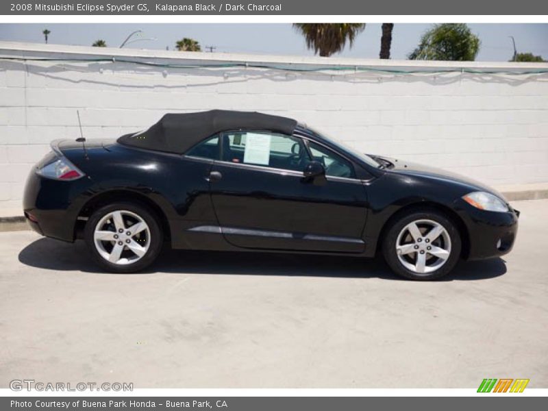 Kalapana Black / Dark Charcoal 2008 Mitsubishi Eclipse Spyder GS