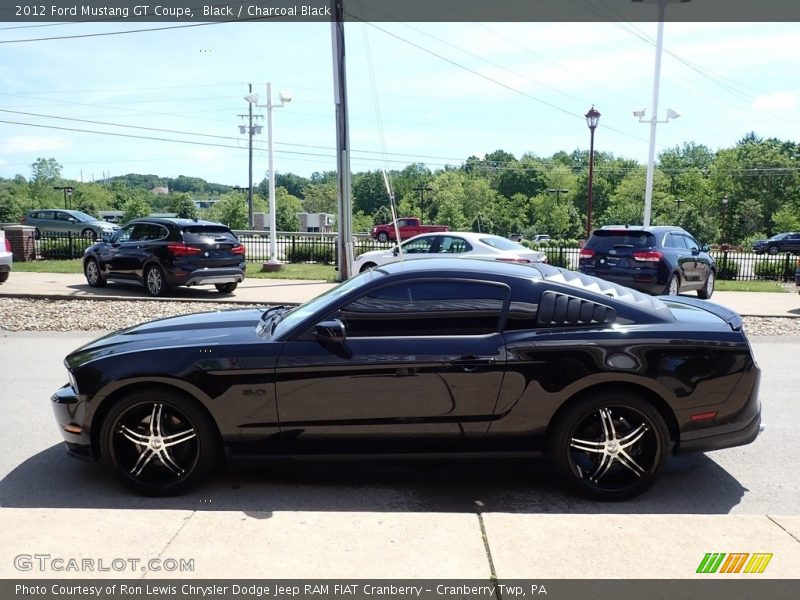 Black / Charcoal Black 2012 Ford Mustang GT Coupe