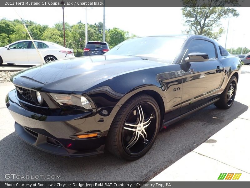 Black / Charcoal Black 2012 Ford Mustang GT Coupe