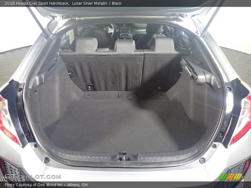 Lunar Silver Metallic / Black 2018 Honda Civic Sport Hatchback