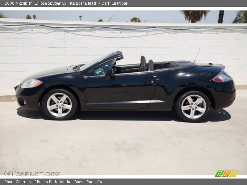 Kalapana Black / Dark Charcoal 2008 Mitsubishi Eclipse Spyder GS