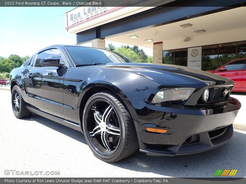 Black / Charcoal Black 2012 Ford Mustang GT Coupe