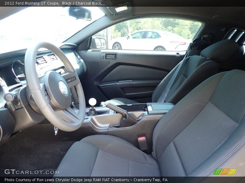 Black / Charcoal Black 2012 Ford Mustang GT Coupe