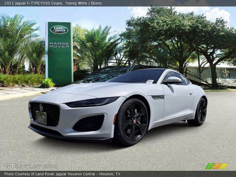 Yulong White / Ebony 2021 Jaguar F-TYPE P300 Coupe
