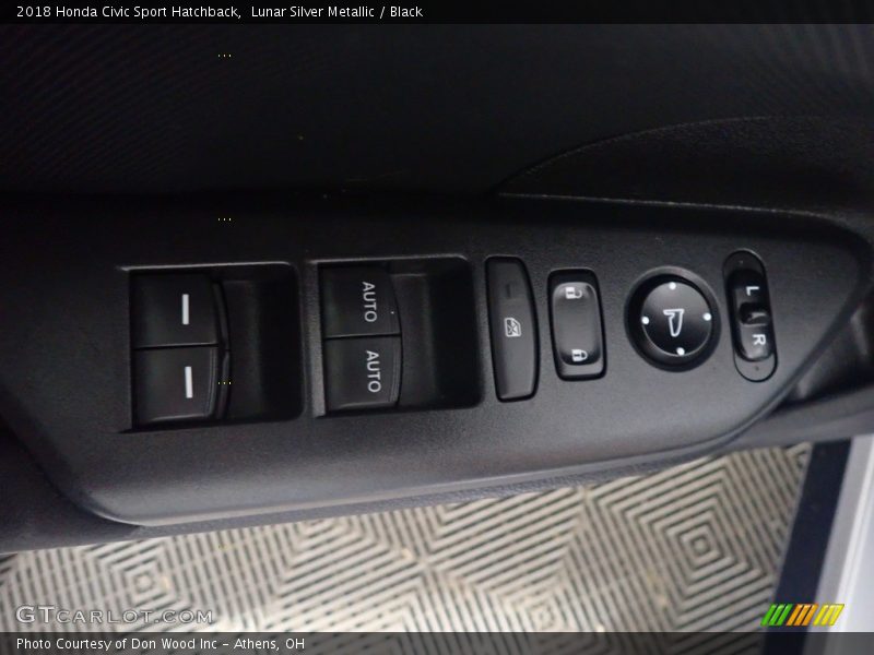 Lunar Silver Metallic / Black 2018 Honda Civic Sport Hatchback