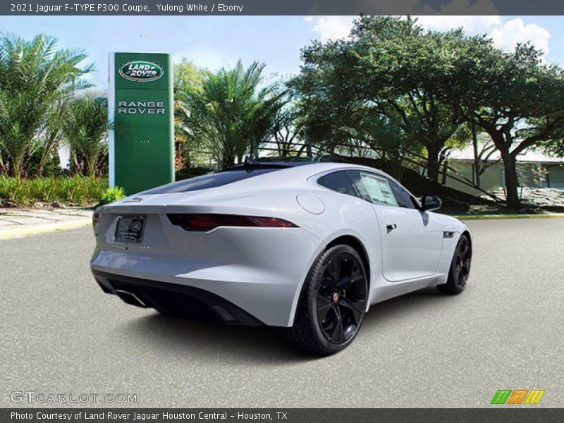 Yulong White / Ebony 2021 Jaguar F-TYPE P300 Coupe
