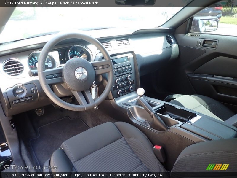 Black / Charcoal Black 2012 Ford Mustang GT Coupe