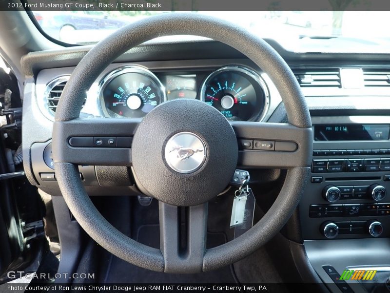 Black / Charcoal Black 2012 Ford Mustang GT Coupe