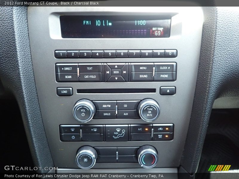 Black / Charcoal Black 2012 Ford Mustang GT Coupe