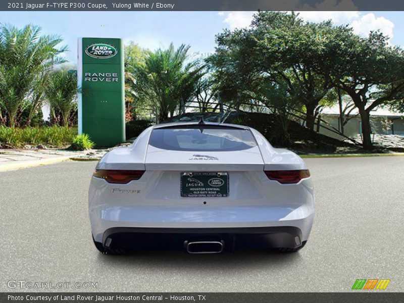 Yulong White / Ebony 2021 Jaguar F-TYPE P300 Coupe