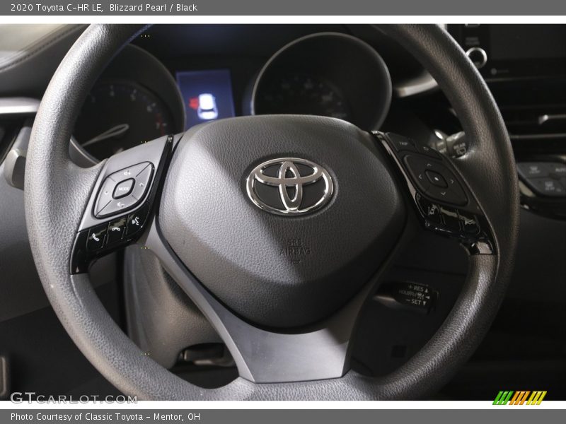 Blizzard Pearl / Black 2020 Toyota C-HR LE
