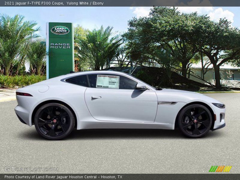 Yulong White / Ebony 2021 Jaguar F-TYPE P300 Coupe