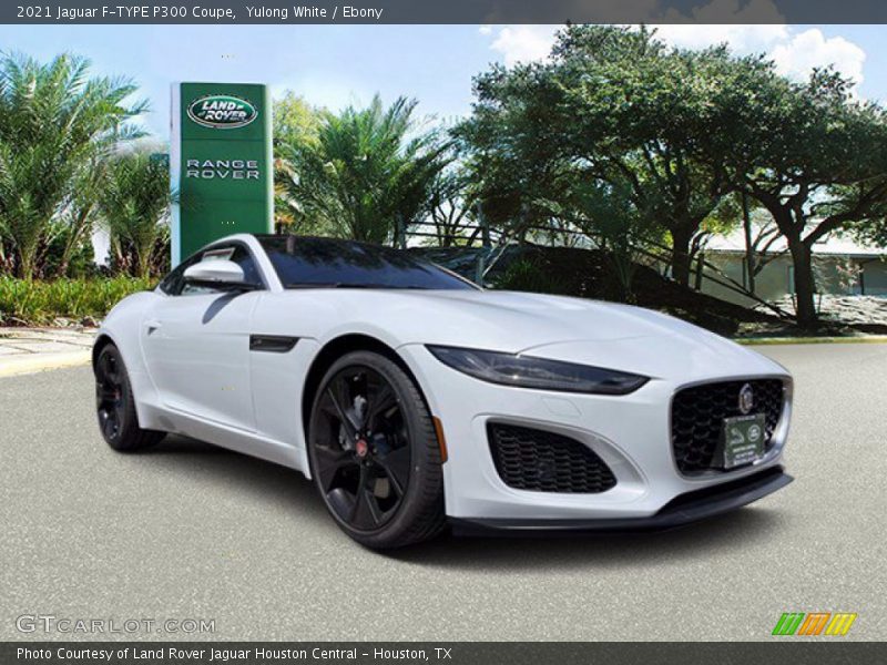 Yulong White / Ebony 2021 Jaguar F-TYPE P300 Coupe