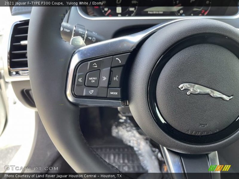 Yulong White / Ebony 2021 Jaguar F-TYPE P300 Coupe