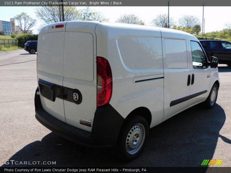 Bright White / Black 2021 Ram ProMaster City Tradesman Cargo Van