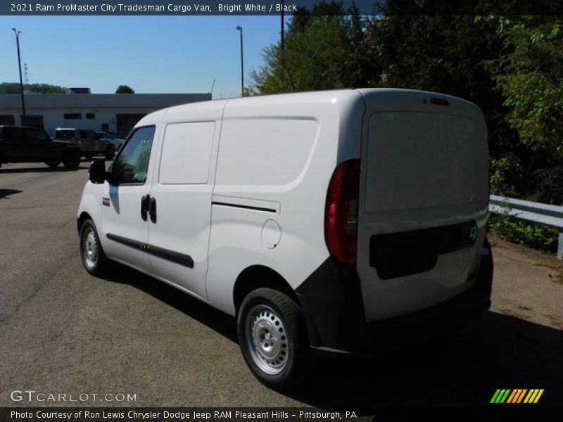 Bright White / Black 2021 Ram ProMaster City Tradesman Cargo Van